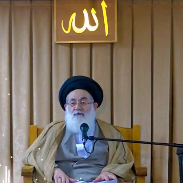 استاد آیت الله سید محمد صادق حسینی طهرانی
